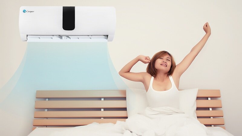 Điều hòa Casper 1 Chiều 18000 BTU Gas R410A LC-18TL11