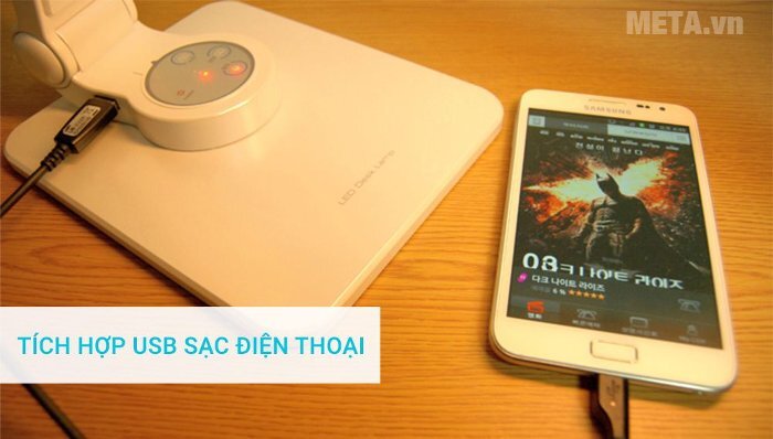 Đèn bàn Led Hàn Quốc đổi màu Prism 5400CW (trắng)