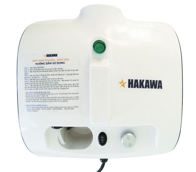 Máy khử mùi diệt khuẩn Hakawa HK-2020KT
