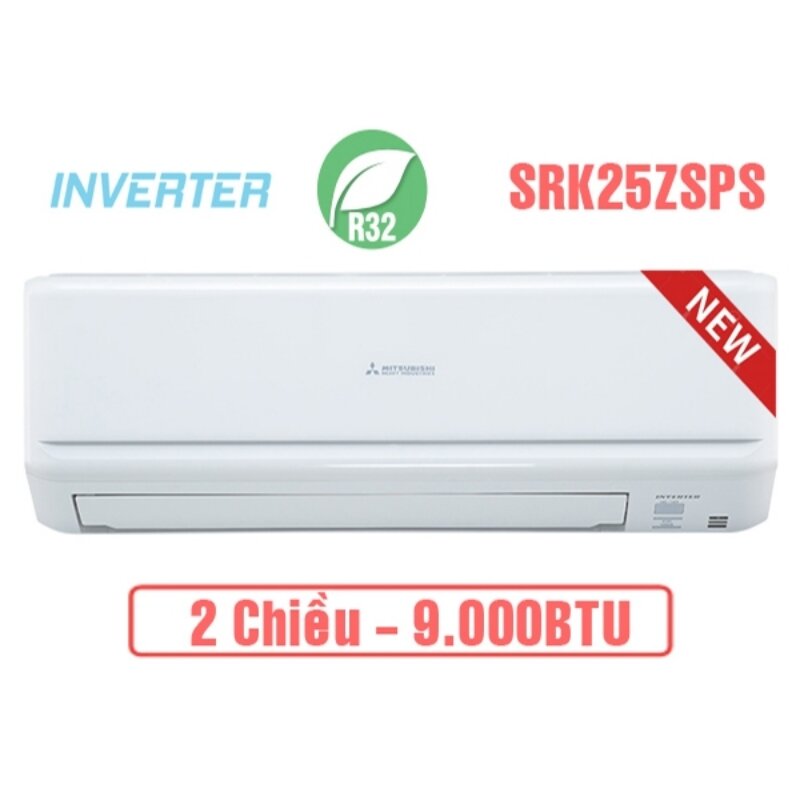 Điều hòa Mitsubishi Heavy 9000 BTU 2 chiều inverter SRK/SRC25ZSPS-S5 thiết kế