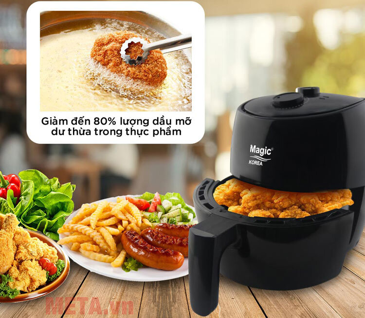 Nồi chiên nướng không dầu Magic Korea A-85 3.5 lít