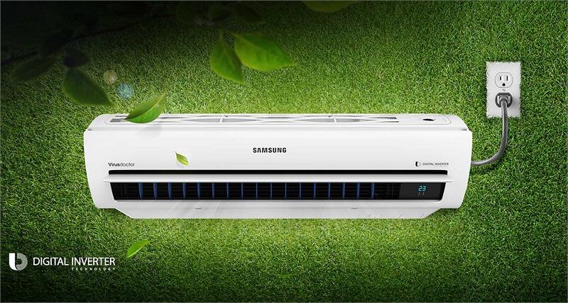 ĐIỀU HÒA 1 CHIỀU INVERTER SAMSUNG AR12MVFSCURNSV 12000BTU