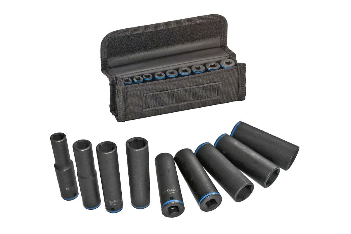 Bộ 9 đầu tuýp 1/4'' Deep Bosch 2608551097