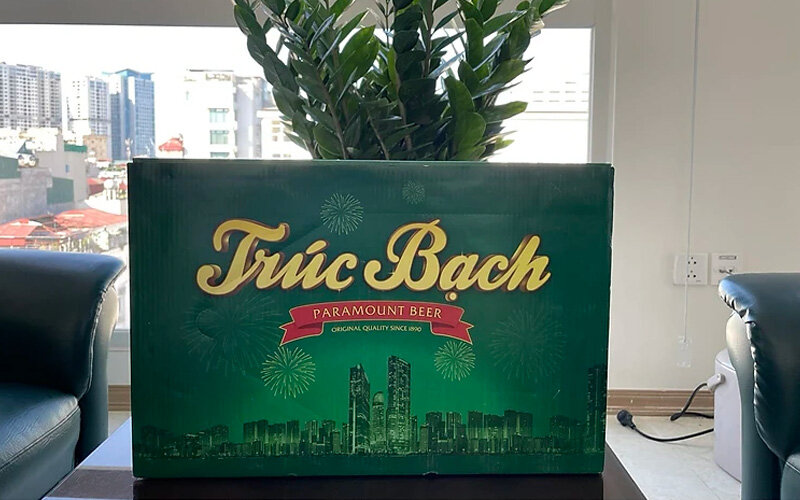Lưu ý và cách bảo quản thùng 24 lon bia Trúc Bạch 330ml