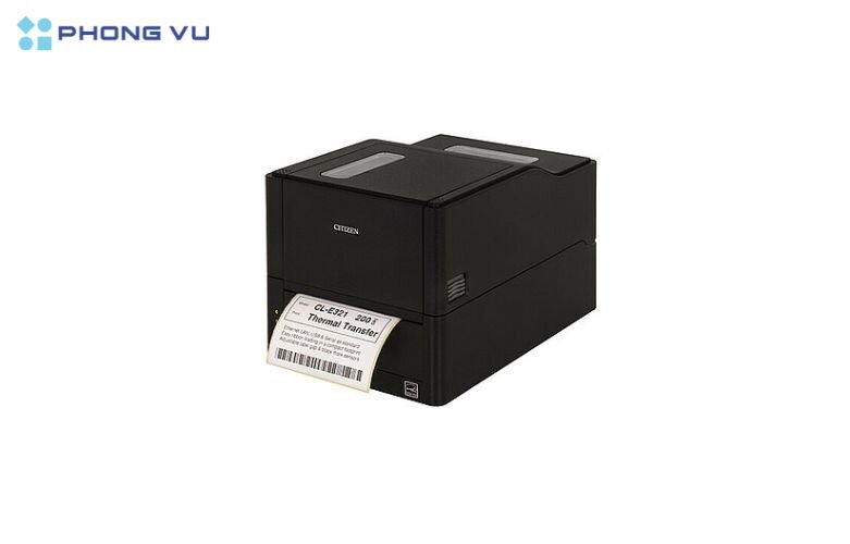 Thiết kế nhỏ gọn cùng các tiện ích tuyệt vời giúp Máy in mã vạch Citizen CL-E321 (203dpi) trở thành trợ thủ đắc lực trong việc in ấn nhãn sản phẩm