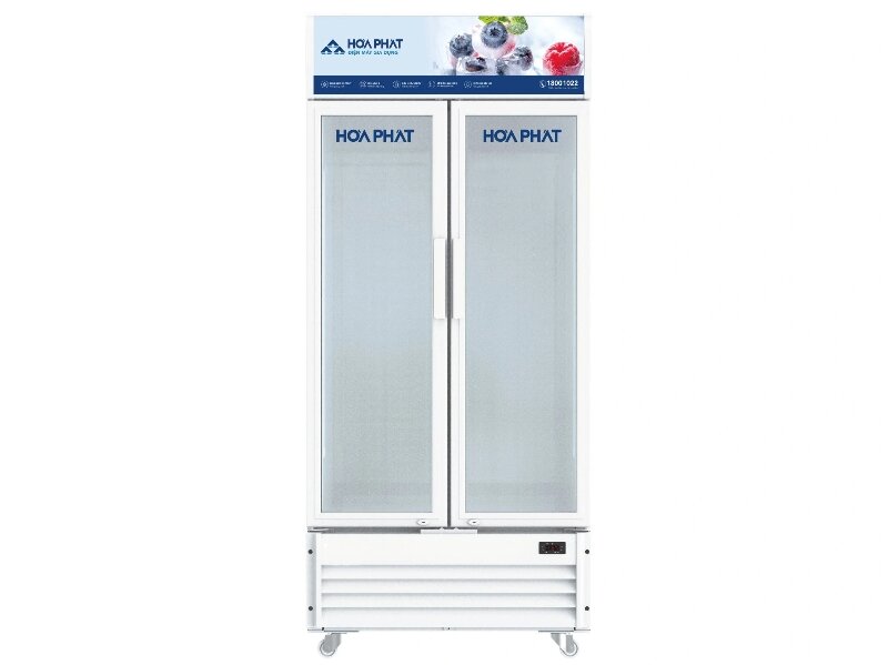 Tủ mát Hòa Phát Inverter 2 cánh 812 Lít HSR D8812