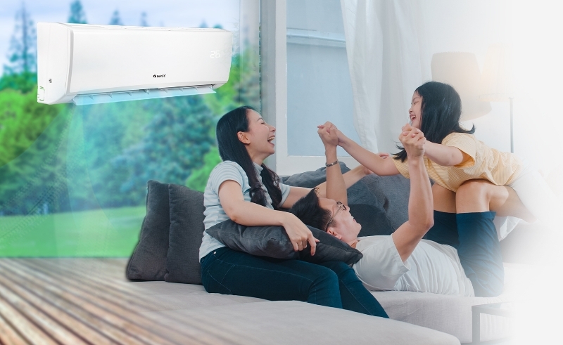 Điều hòa Gree 12000 BTU 1 chiều AMORE12CN thiết kế