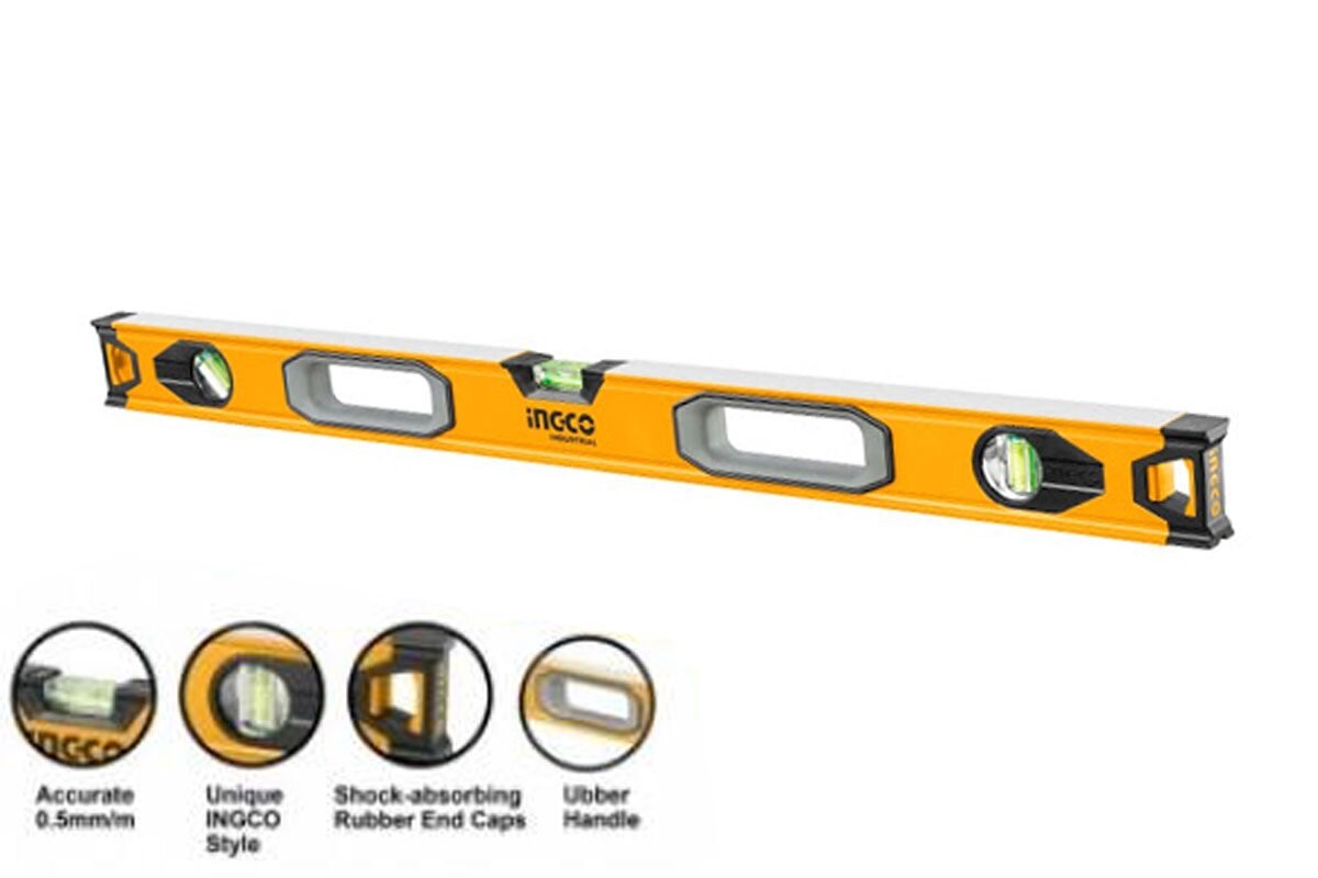 Thước thủy 180mm INGCO HSL08180