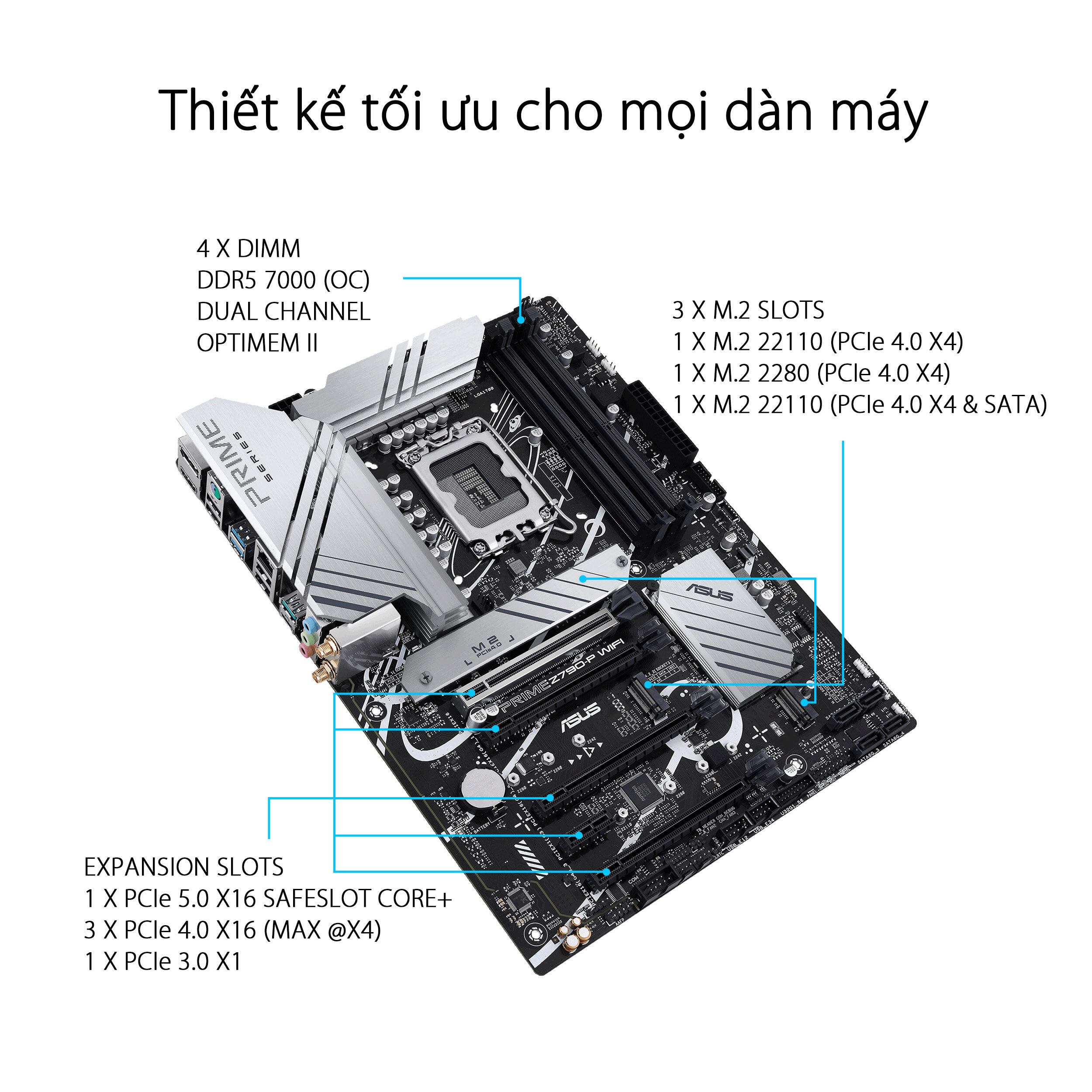 Mainboard ASUS PRIME Z790-P WIFI-CSM 