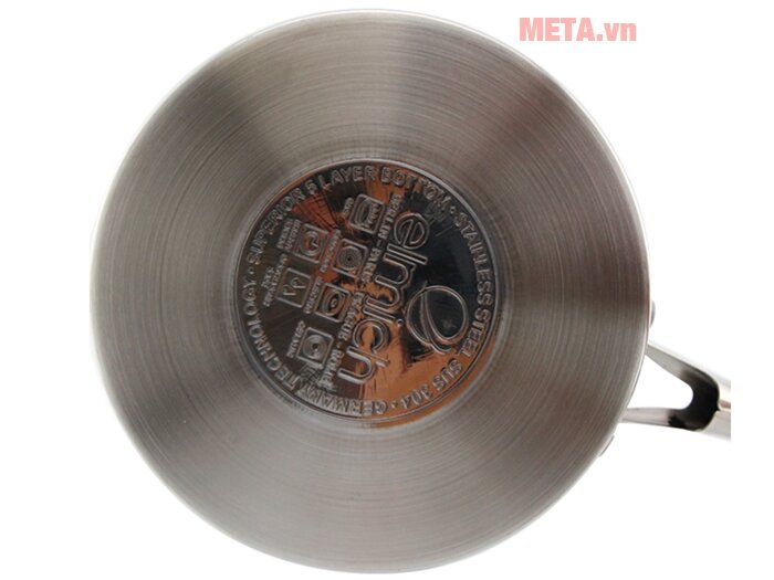 Chảo chống dính inox 304 có vung kính Elmich Praha EL3247 20cm Chảo chống dính inox 304 có vung kính Elmich Praha EL3247 20cm