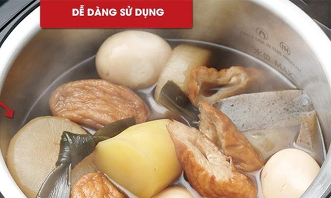 Nồi nấu tự động Healsio Sharp KN-H24VNA