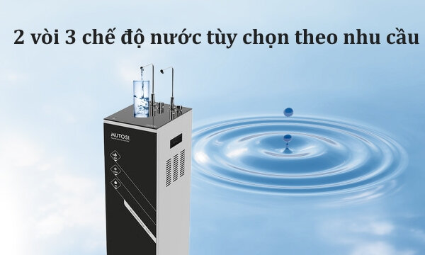 Máy lọc nước nóng lạnh nguội Mutosi 10 lõi MP-S101-2EU
