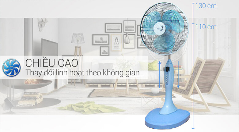 Quạt đứng Asia D16011 Quạt đứng Asia D16011
