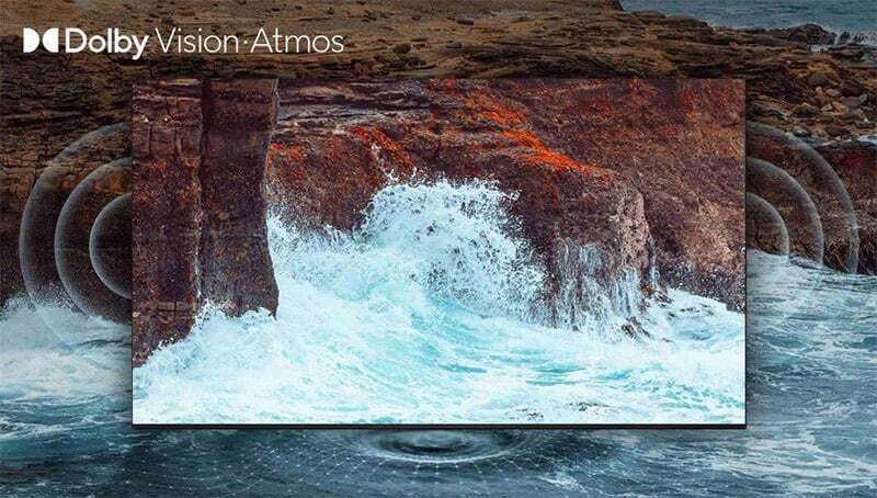 Tivi TCL 55 inch 55P745 sử dụng công nghệ âm thanh Dolby Atmos Tivi TCL 55 inch 55P745 sử dụng công nghệ âm thanh Dolby Atmos