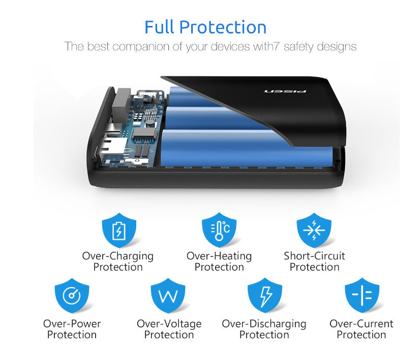 Pin sạc dự phòng Pisen Easy Power 5C 10000mAh