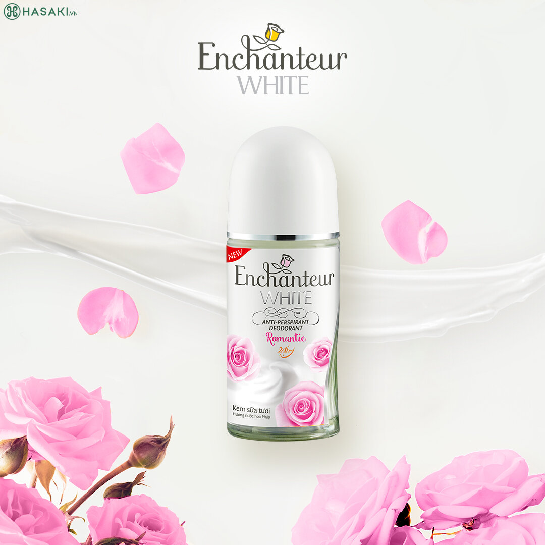 Lăn Khử Mùi Enchanteur Sáng Da Romantic 50ml