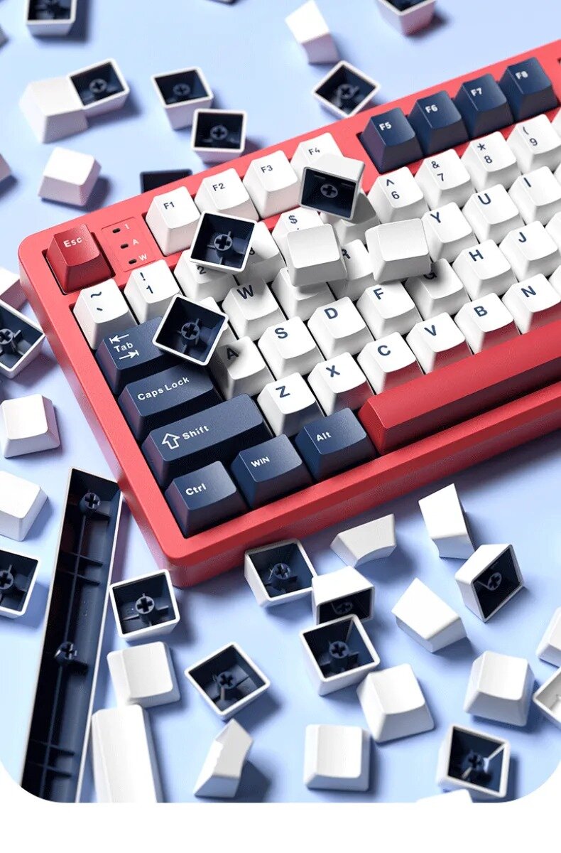 Bàn phím cơ LEOBOG Hi98 (Trắng / White dragon switch) 18