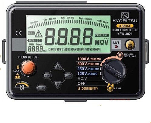Máy đo điện trở cách điện Kyoritsu 3021