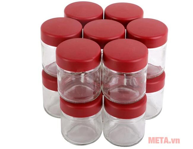 Máy làm sữa chua Severin JG 3519 - 14 cốc thủy tinh Máy làm sữa chua Severin JG 3519 - 14 cốc thủy tinh