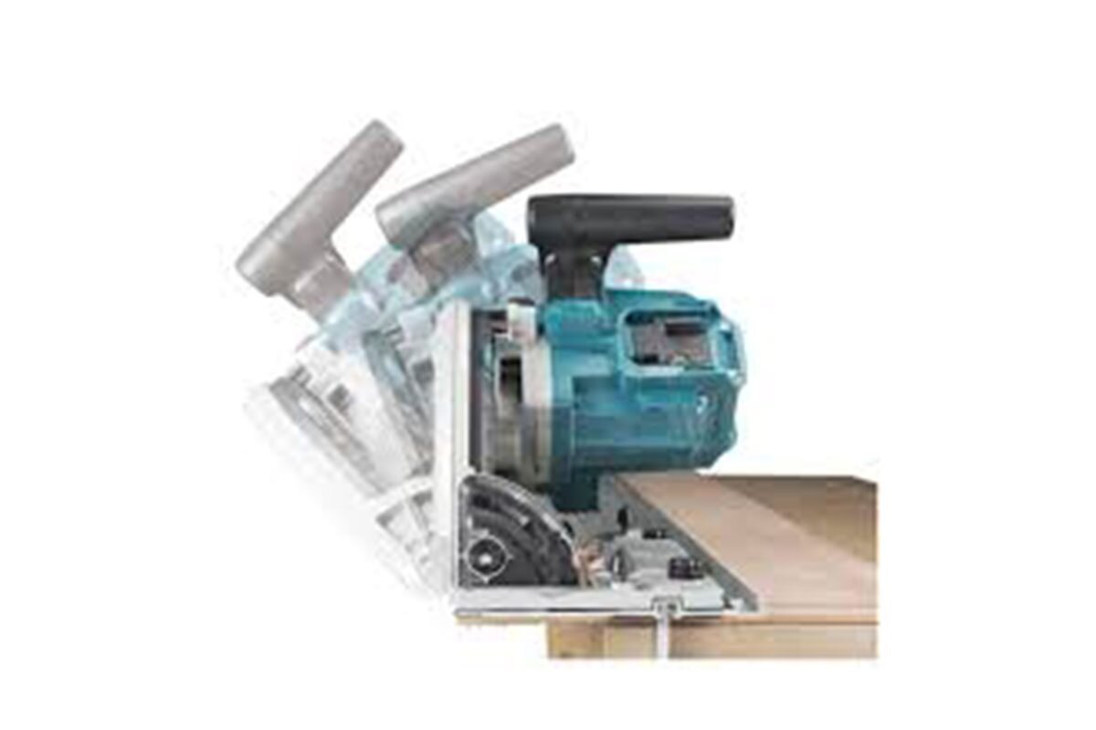 Máy cưa đĩa cắt sâu 165mm (BL/ AWS) pin 18Vx2 Makita DSP601ZU