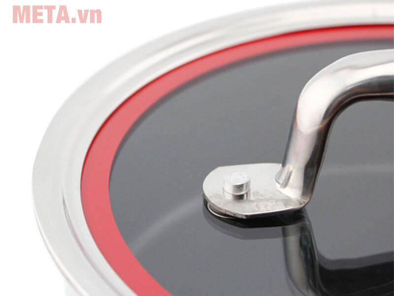 Chảo chống dính inox 304 có vung kính Elmich Praha EL3248 24cm