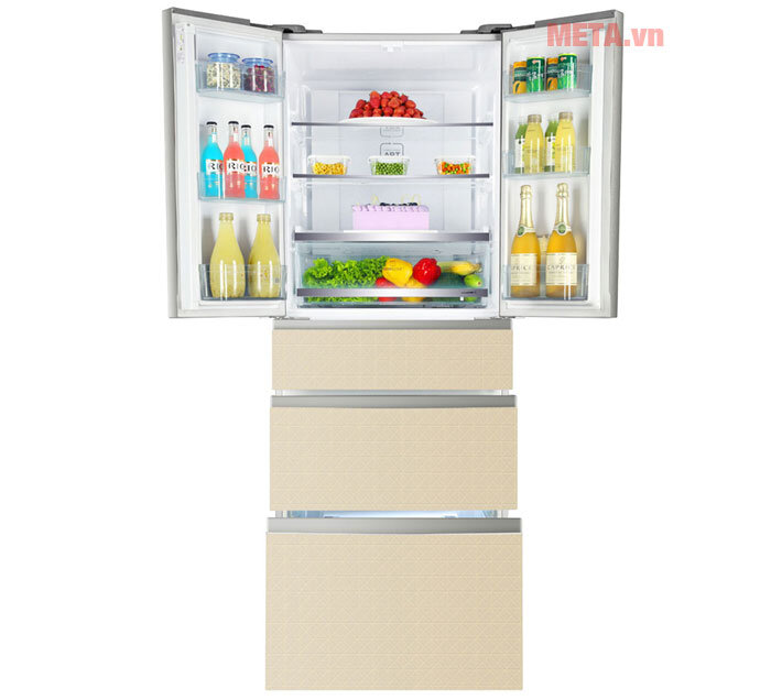 Tủ lạnh Inverter Aqua AQR-IFG55D 455 lít