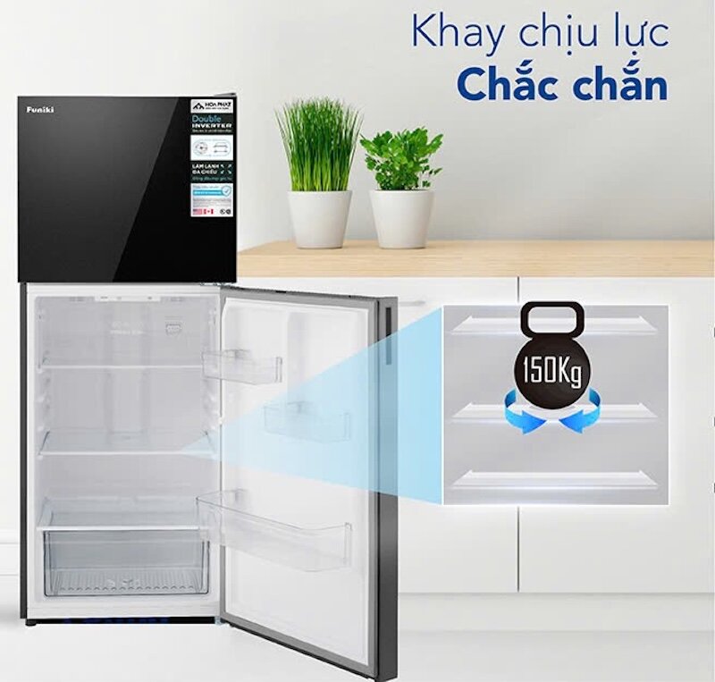 Tủ lạnh 286 lít Funiki HR-T8286GB sử dụng công nghệ làm lạnh gián tiếp