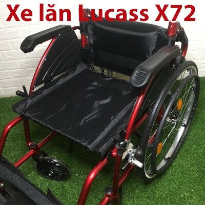 Xe lăn hợp kim nhôm cao cấp Lucass X72