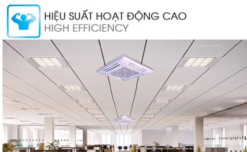 Điều Hòa Âm Trần Sharp 36000 BTU 1 Chiều GX-A36UCW Gas R-410A 