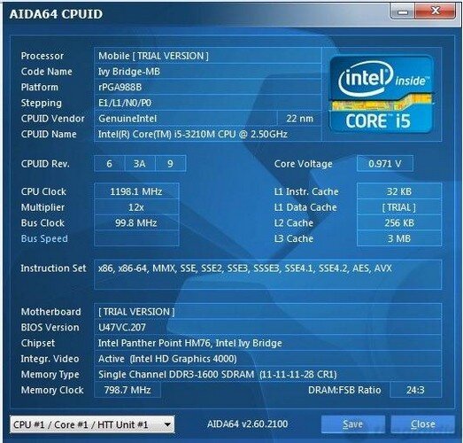 Asus U47VC 53214G50G