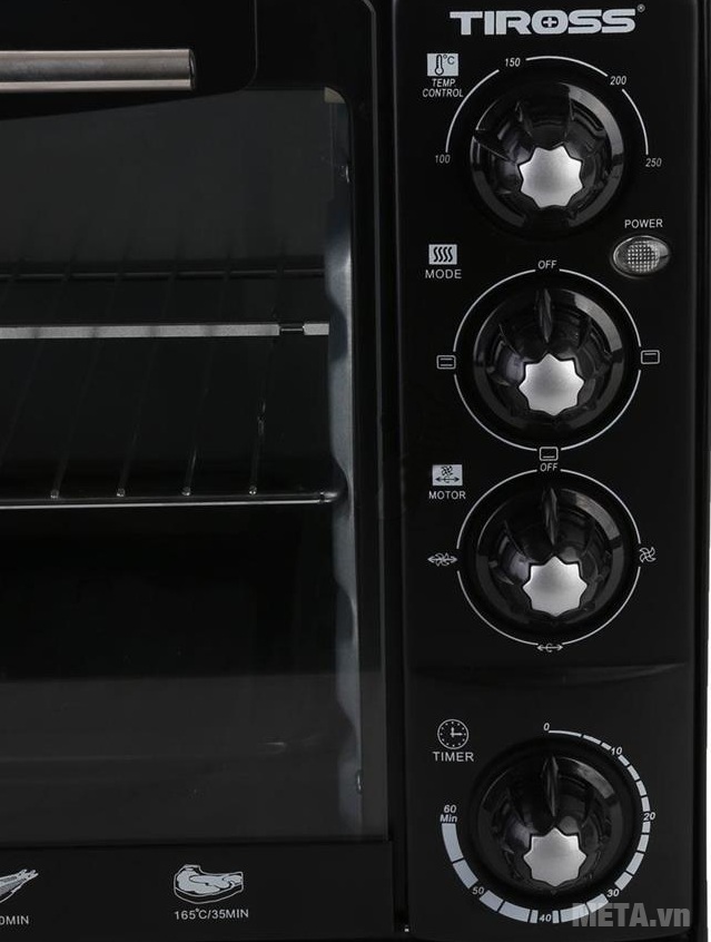 Lò nướng đa năng đối lưu Tiross TS-961 (35 lít) Lò nướng đa năng đối lưu Tiross TS-961 (35 lít)