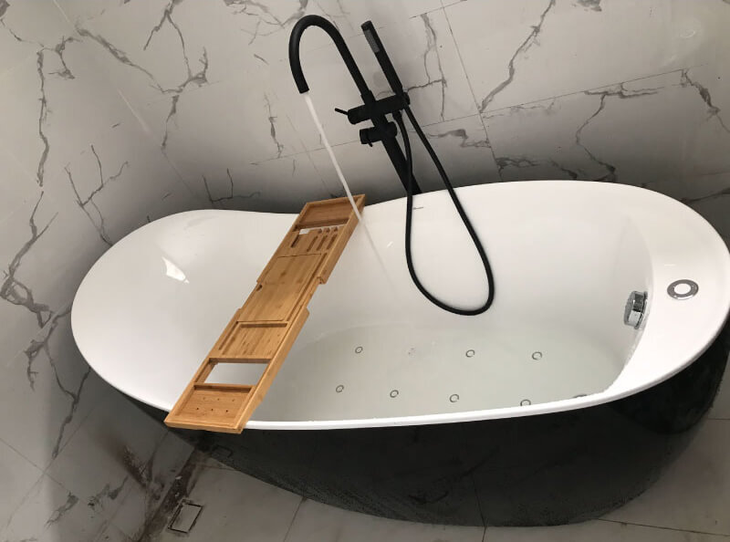 Bồn tắm đặt sàn massage 1.7m MOWOEN MW8213-170WB.MS