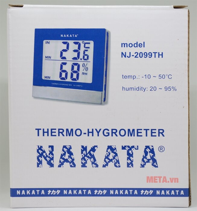 Nhiệt ẩm kế Nakata NJ-2099-TH