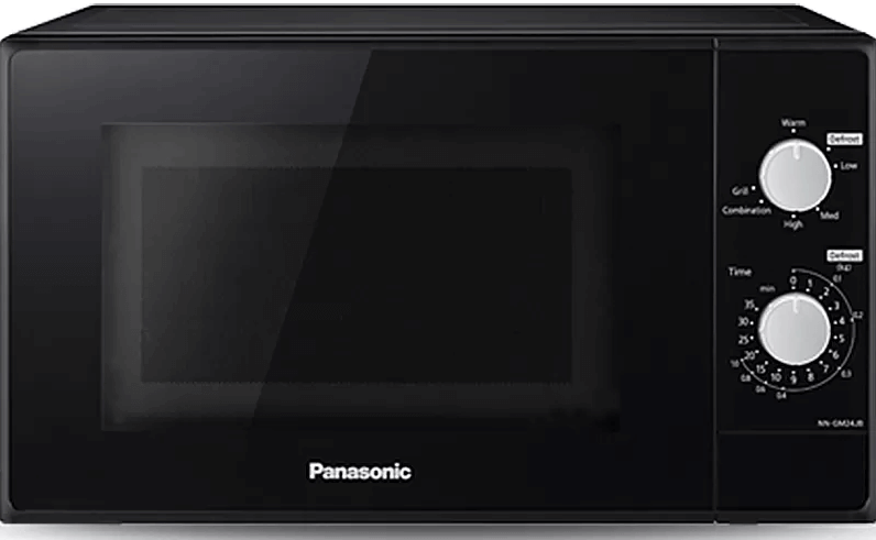 Lò vi sóng Panasonic NN GM24JBYUE 20 lít có cửa kính giúp tiện quan sát thực phẩm bên trong Lò vi sóng Panasonic NN GM24JBYUE 20 lít có cửa kính giúp tiện quan sát thực phẩm bên trong