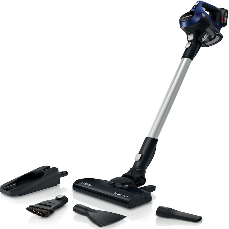 máy hút bụi cầm tay Bosch BBS611MAT có khả năng thay đổi nhiều đầu hút linh hoạt