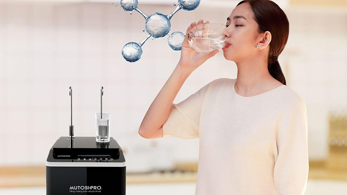 Mutosi MP-F081-HC2H3 có 4 chế độ cấp nước và 2 vòi độc lập