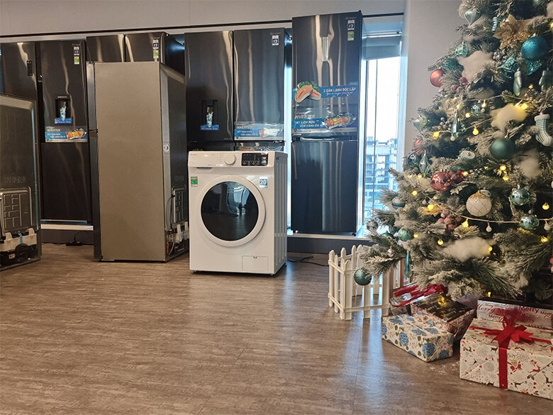 Máy giặt Casper WF-95I140BWC 9.5Kg cửa ngang