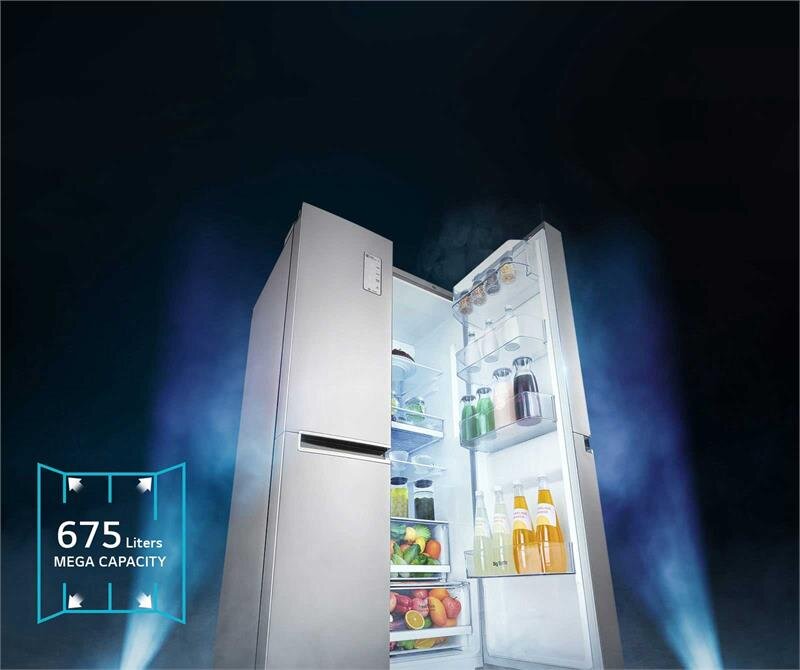 Tủ lạnh LG SBS GR-R247GB Inverter 615 Lít Tủ lạnh LG SBS GR-R247GB Inverter 615 Lít