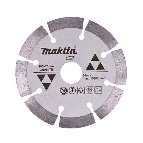 Lưỡi cắt kim cương granit 105mm Makita D-44351