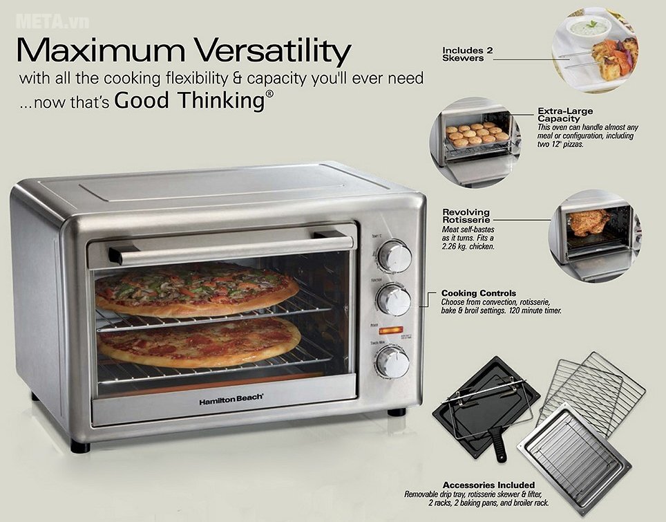 Lò nướng Hamilton Beach 31103-IN