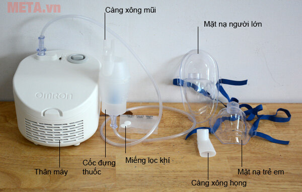 Máy xông mũi họng Omron NE-C101