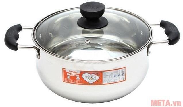 Bộ nồi canh inox 304 3 chiếc Supor S15S-T1