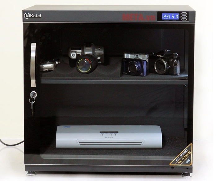 Tủ chống ẩm Nikatei NC-120HS 120 lít Tủ chống ẩm Nikatei NC-120HS 120 lít