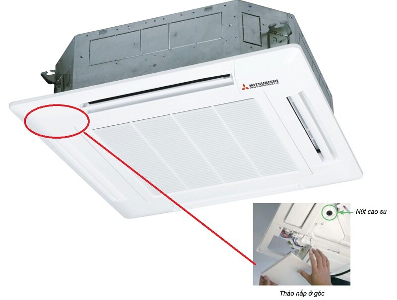 Điều hòa Mitsubishi Heavy 48000 BTU 2 chiều Inverter FDT140VG/FDC140VN thiết kế