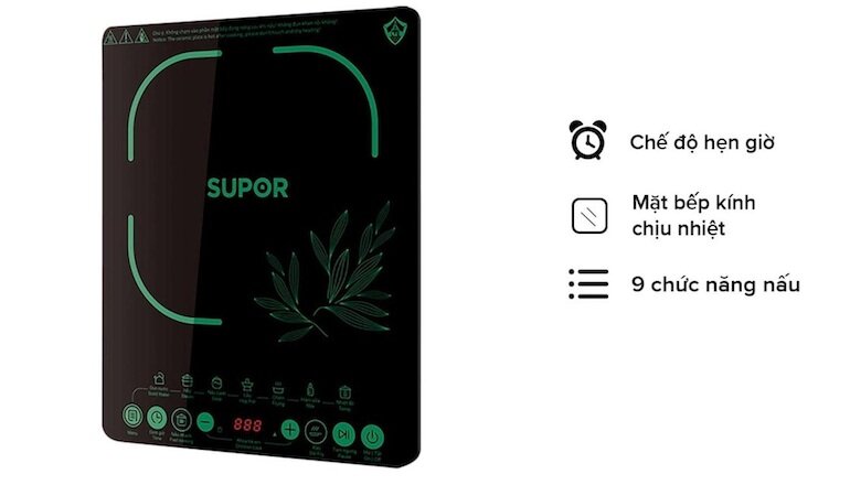 Bếp từ đơn Supor SDHCB11TVN-GR-210