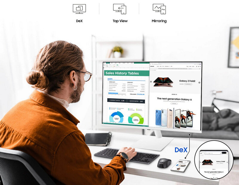 Màn hình thông minh Samsung LS27AM501NEXXV
