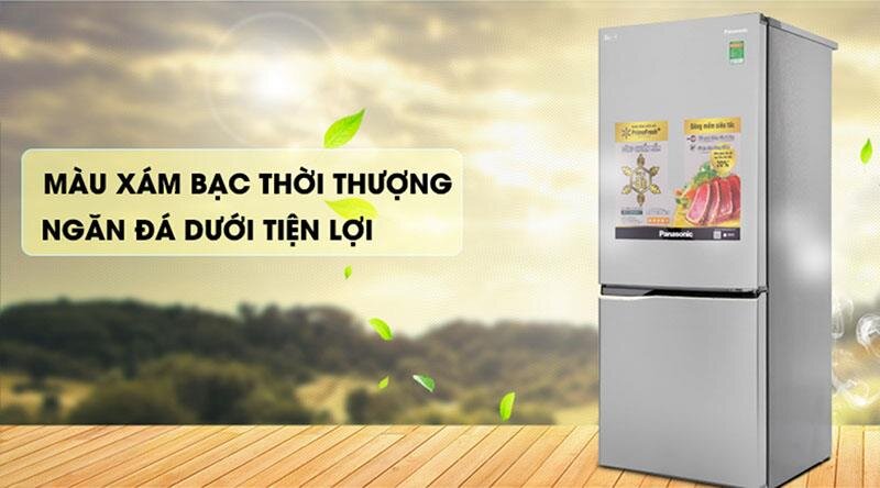 Tủ lạnh Panasonic NR-BV289QSV2 255 Lít Inverter Cấp đông mềm