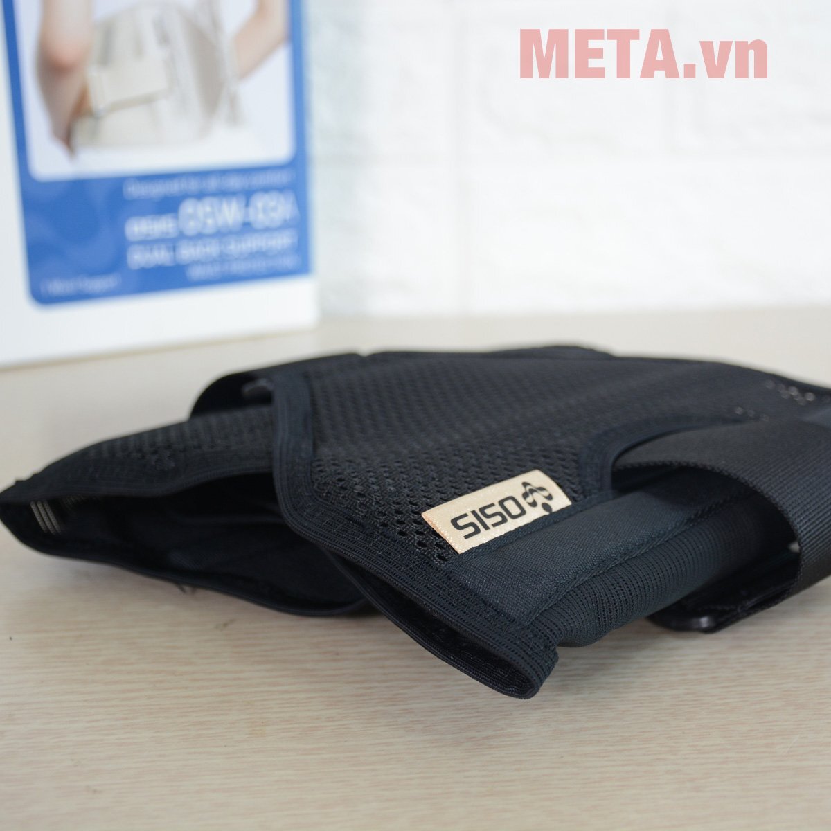 Đai có thiết kế hai vòng với hai dây kéo giúp khả năng định hình hiệu quả hơn