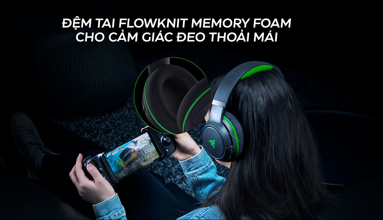 Tai nghe không dây Razer Kaira Pro for Xbox Series X/S-HALO Infinite Edition_RZ04-03470200-R3M1