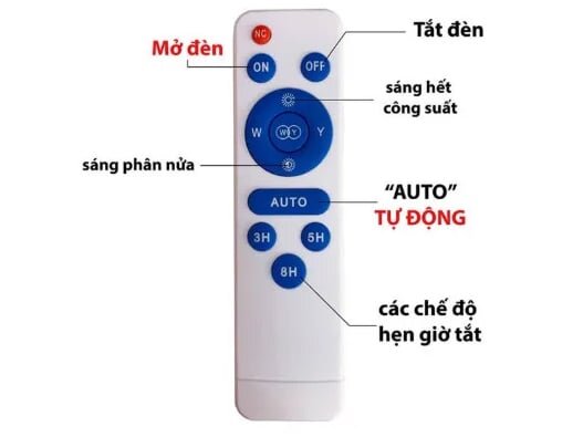 Đèn đường năng lượng mặt trời có điều khiển từ xa MK-68400